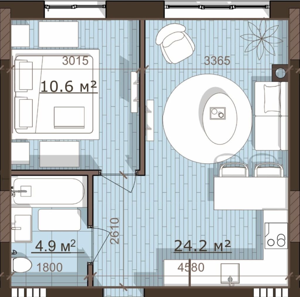 1 кім-а від 900 у.о.