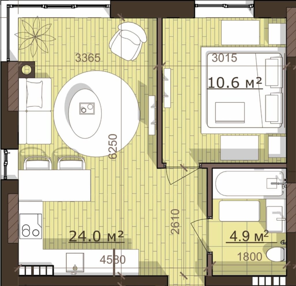 1 кім-а від 900 у.о.